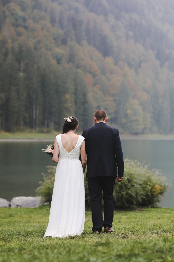 Photos de mariés Lac de Montriond